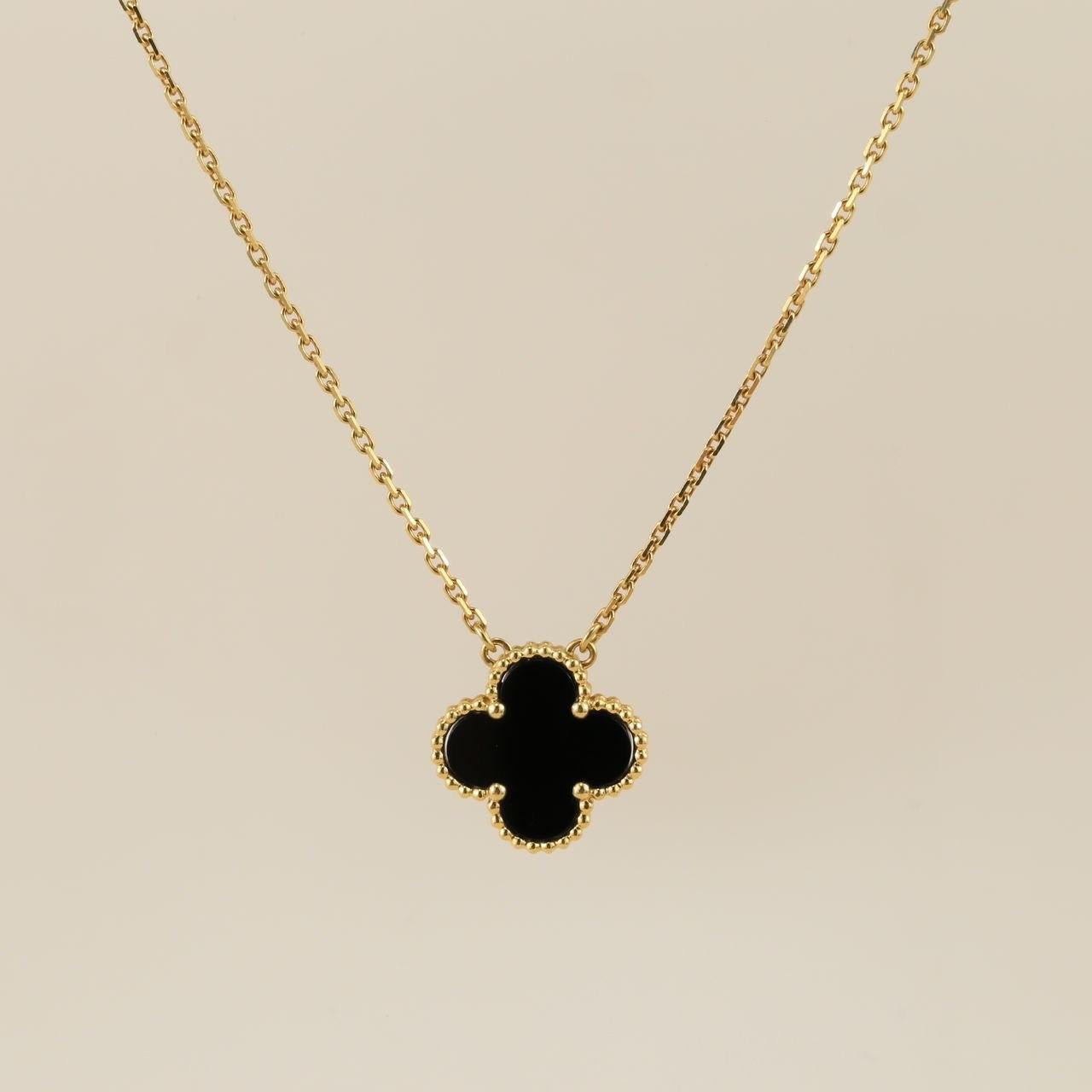 Cadena "Van Cleef" Negra