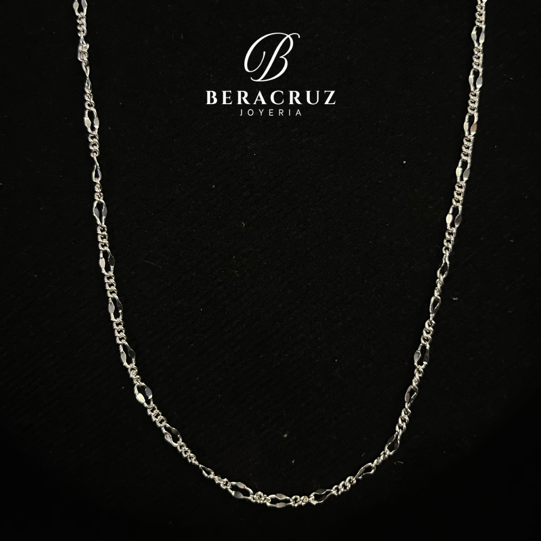 Cadena Cartier modificada Plata nacional 925