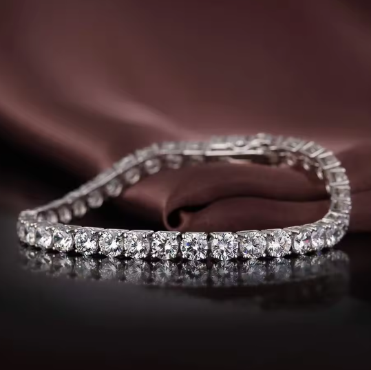 Pulsera Tenis Moissanita VVS1