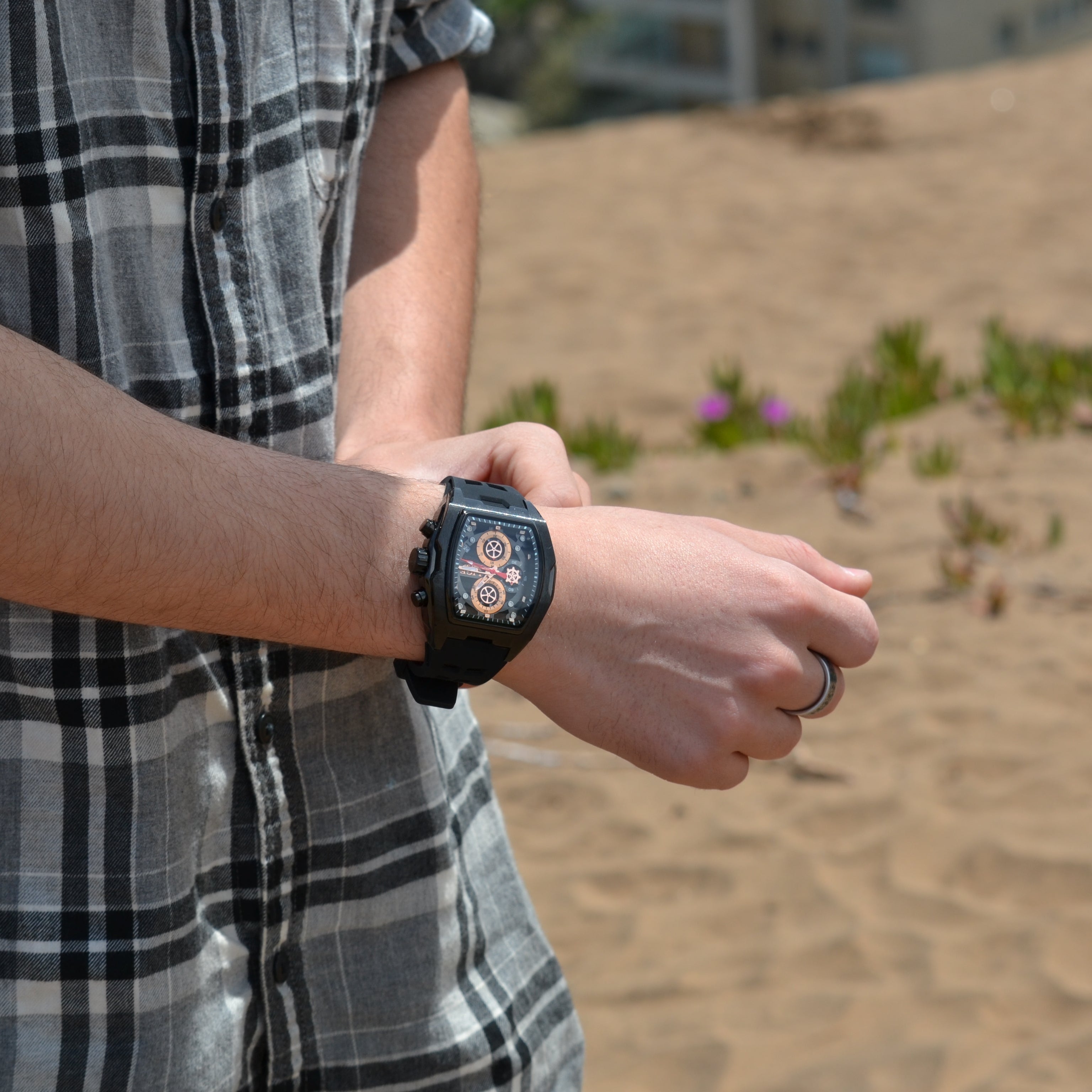 Reloj Lige Racing BlackCopper