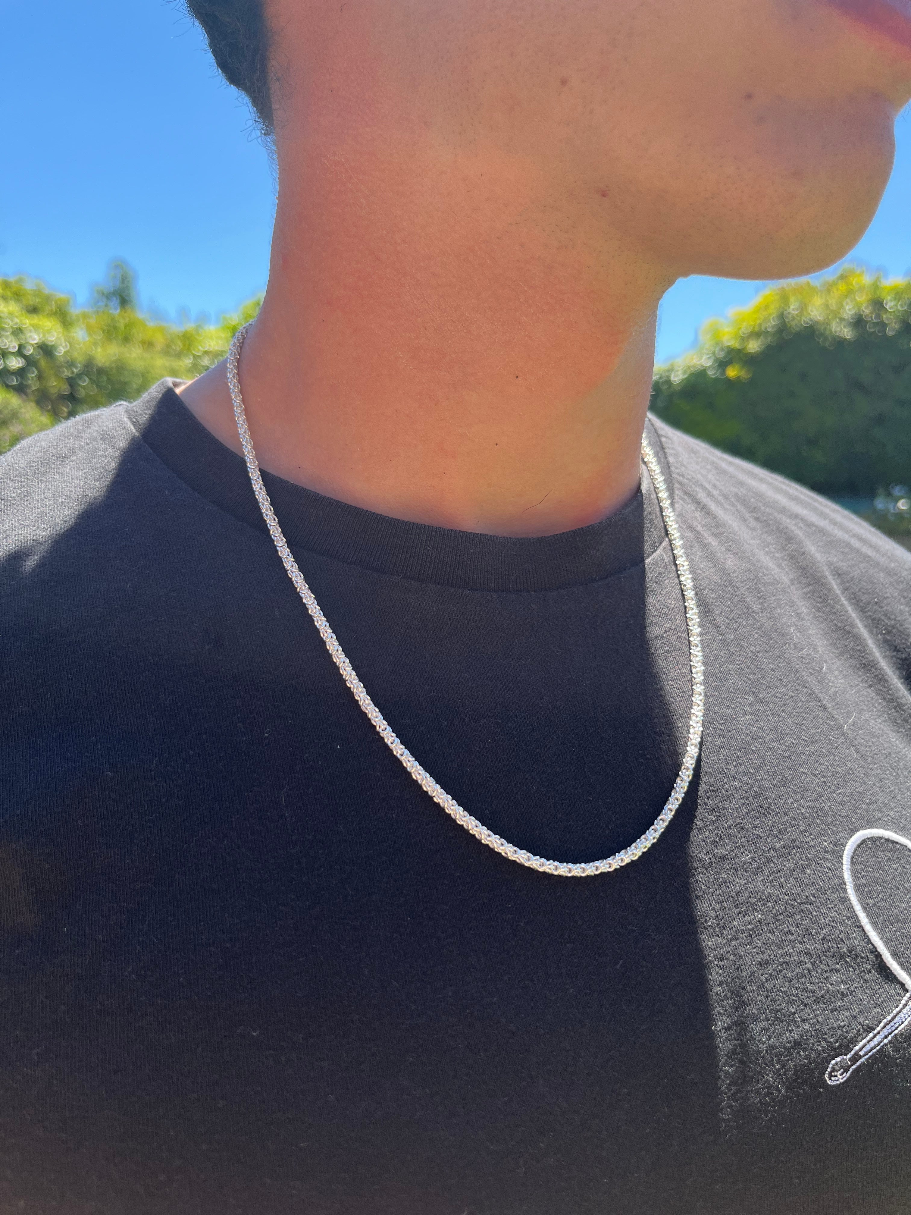 Cadena Camino del Inca Plata nacional 925