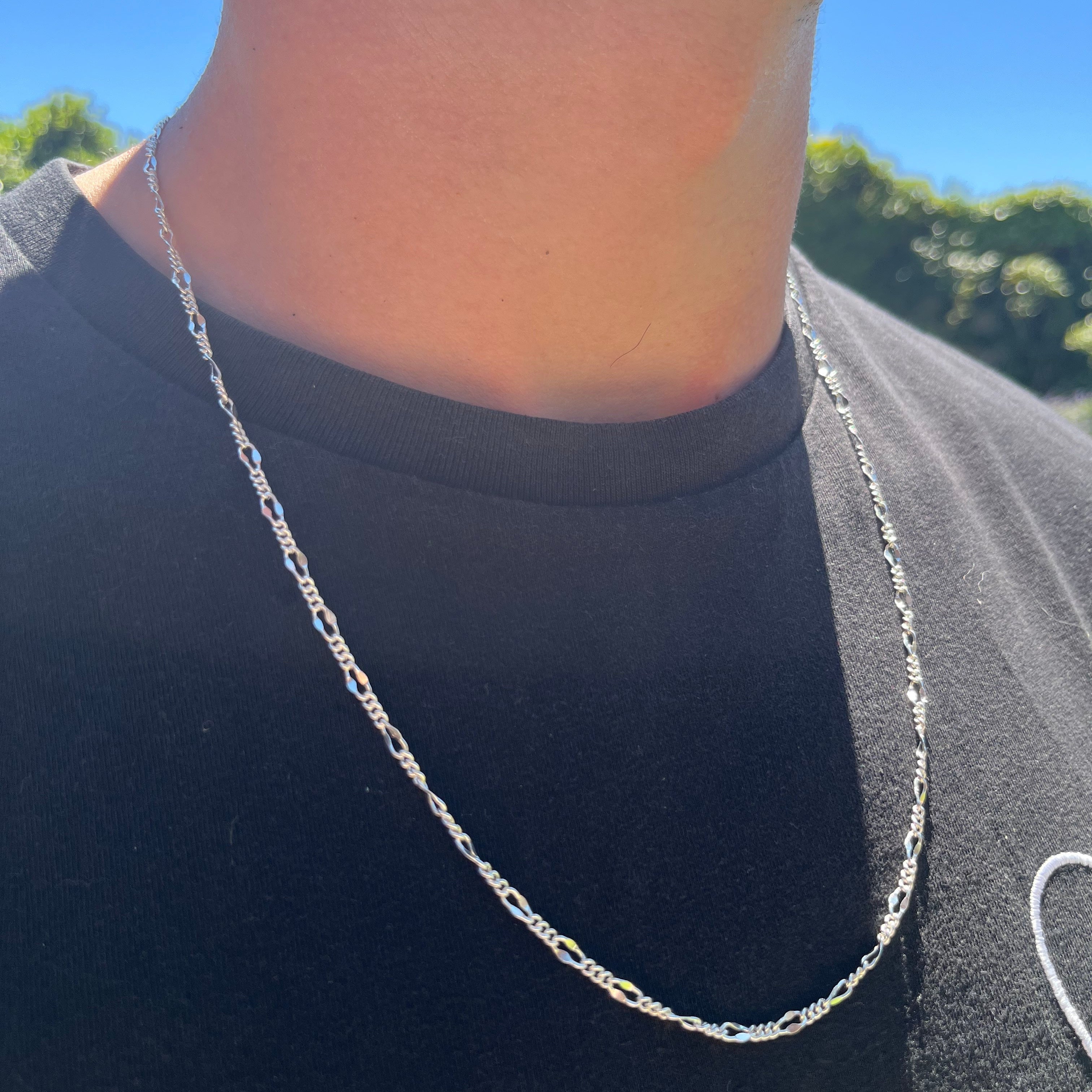 Cadena Cartier modificada Plata nacional 925